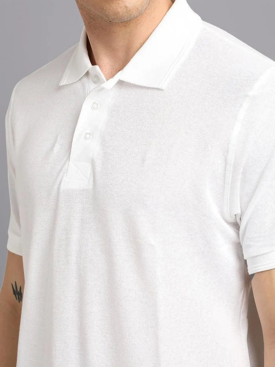 Matte Solid Half Sleeves Men's Polo T-Shirt gbdwrr-n1